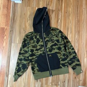 BAPE Hoodie Full Zip Great Condition